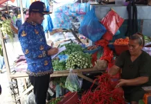 Wali Kota Tanj ngbalai Sidak Harga Pangan di Pasar
