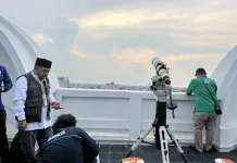 Penentuan 1 Syawal, BBMKG Medan Lakukan Pemantauan Hilal di Sumatera utara