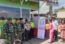 Pasi Ops Kodim 0206/Dairi Bersama Forkopimda Tinjau Pos Pam Simpang 3 Sitinjo