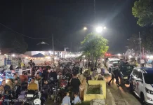 Masyarakat Antusias Saksikan Pawai Takbiran di Tanjungbalai