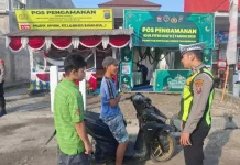 Satlantas Edukasi Tertib Lalu Lintas saat Mudik Lebaran