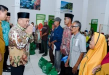 Ratusan Paket Sembako Disalurkan untuk Warga Sergai