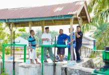 Bupati Batu Bara Tinjau Jembatan Air Hitam