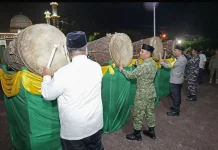 Forkopimda Asahan Lepas Pawai Takbir Keliling