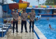 Polres Tanjungbalai Turunkan Personel Amankan Objek Wisata