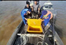 Sat Polairud Polres Tanjungbalai Patroli Cegah Barang Ilegal