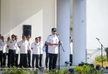 Pimpin Apel Pasca Idul Fitri, Rico Waas ajak ASN Tancap Gas