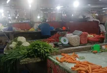 Pedagang di Pasar Petisah Keluhkan Anjloknya Harga Cabai Merah