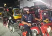 Becak Motor BSA Semarakkan Lebaran di Sei Kepayang