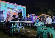 Tamasya Lebaran Gempita Rasa di Lapangan Benteng Ramai Pengunjung