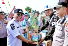 Bupati Simalungun Tinjau Pos Pengamanan Lebaran