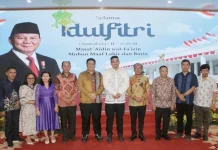 Bupati Samosir Hadiri Open House Gubernur Sumut, Pererat Sinergi Daerah