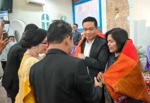 Bupati Humbahas Hadiri Penutupan Sinode ke-65 HKI di Medan