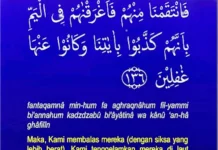 Orang yang mendustakan ayat-ayat Allah dan lalai