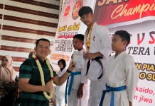 Ketua Shokaido Sumut Bangga Atas Antusiasme Peserta Kejurda