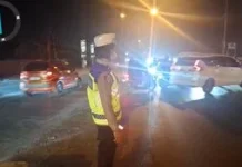 Cegah Kejahatan, Satlantas Polresta Deli Serdang Patroli Malam