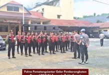 Polres Pematangsiantar Gelar Pemberangkatan BKO Dit Samapta Polda Sumut