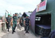 Pangdam I/BB Tinjau Kesiapan Satuan di Kabupaten Karo