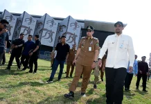 Bobby Nasution Tinjau Lapangan Kebun Bunga, Minta Perawatan Profesional