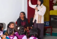 Bunda PAUD Labusel Gaungkan Gerakan Serentak Masuk PAUD, Menuju Generasi Emas