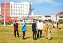 Persiapan Venue Piala AFF, Pemko Medan Fokus Perbaikan Rumput Lapangan Kebun Bunga
