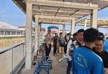 Polsek Teluk Nibung Laksanakan Pengamanan Pelabuhan