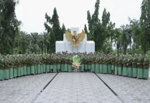 Persit KCK Cabang XXXV Dim 0208 Ziarah di TMP