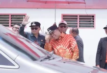 Bupati Karo Lepas Pawai Pra-Paskah GPdI Tanah Karo