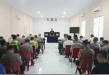 Personel Polres Tanjungbalai Berikan Pembinaan Rohani Bagi Personel