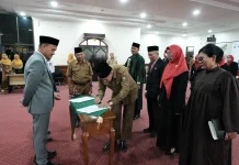 Wali Kota Tanjungbalai Kukuhkan 22 Kepala Sekolah