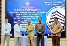 Bupati Simalungun Serahkan LKPD 2025 ke BPK Sumut