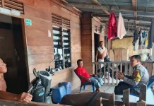 Bhabinkamtibmas Ajak Warga Jaga Toleransi Sesama Tetangga
