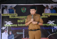 Perkuat Ukhuwah dan Semangat Pemulihan Tapanuli Selatan di Desa Sarogodung