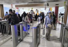 Triwulan I, KAI Sumut Catat 36.714 Penumpang Gunakan Face Recognition Boarding Gate