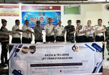 Lapas TBA Gelar Razia Insidentil Bersama Polri dan TNI