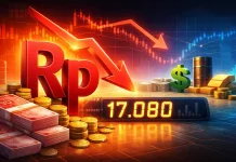 Rupiah Melemah ke 17.080, Nyaris Sentuh 17.100