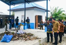 Bupati Deli Serdang Tinjau TPS3R Pantai Labu