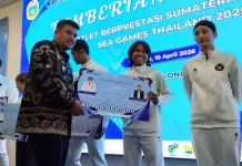 Bobby Nasution Serahkan Tali Asih Atlet Sumut Peraih 30 Medali SEA Games 2025
