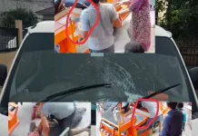 Kurir Paket Diserang Menggunakan Sajam, Mobil Dirusak