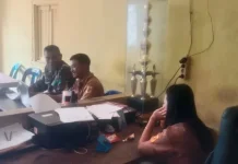 Update Data Geo-Demo-Konsos, Babinsa Komsos dengan Perangkat Desa Lae Ambat