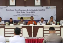 Sosialisasi CANTIK 2026 Langkah Awal Perkuat Data Digital Kelurahan di Binjai
