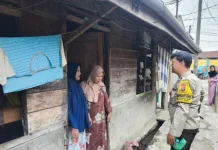 Bhabinkamtibmas Ingatkan Warga Jaga Silaturahmi Sesama Tetangga