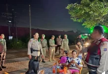 Polres Pelabuhan Belawan Patroli Antisipasi Gangguan Kamtibmas dan Tawuran