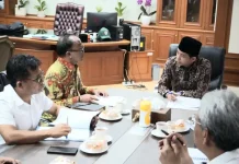 Wabup Samosir Audiensi dengan Menteri Kehutanan RI