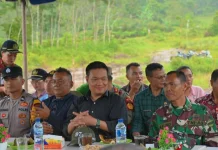 Bupati Humbahas Letakkan Batu Pertama KDMP Banuarea