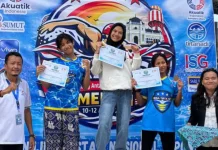 Atlet Renang Asahan Raih Enam Medali Kejuaraan Selayang di Medan