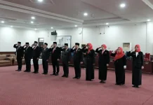 Wali Kota Tanjungbalai Lantik 11 Pejabat Eselon II