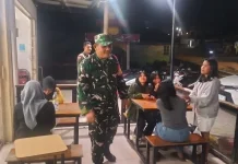 Koramil 07/Salak Gelar Patroli Malam Cegah Aksi Kejahatan