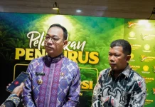 Bupati Tapsel Hadiri Rakornas Mitigasi Kekeringan Lahan Pertanian 2026