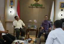 Bupati Tapsel Temui Ketua BAZNAS RI, Dorong Percepatan Huntap